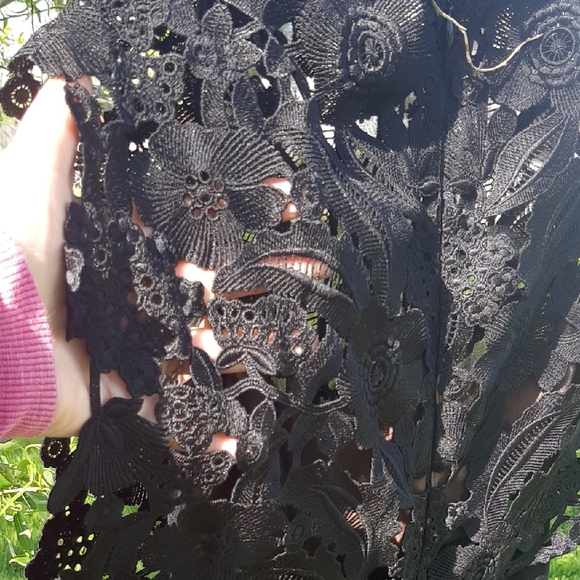 🔥SELF PORtraIT Midi🔥Formal Lace Top Dress PROM/WEDDING - Picture 7 of 14